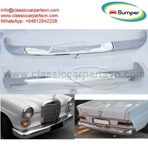 Mercedes W110 fintail bumpers (1961 – 1968)